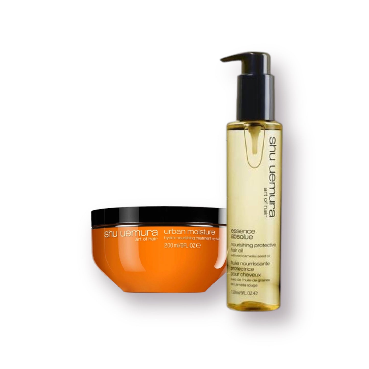 Shu Uemura Urban moisture mask og Essence hair oil