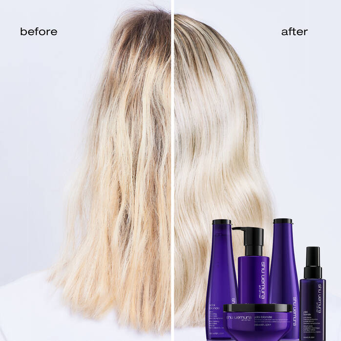 YŪBI BLONDE ANTI-BRASS PURPLE SHAMPOO 300ML