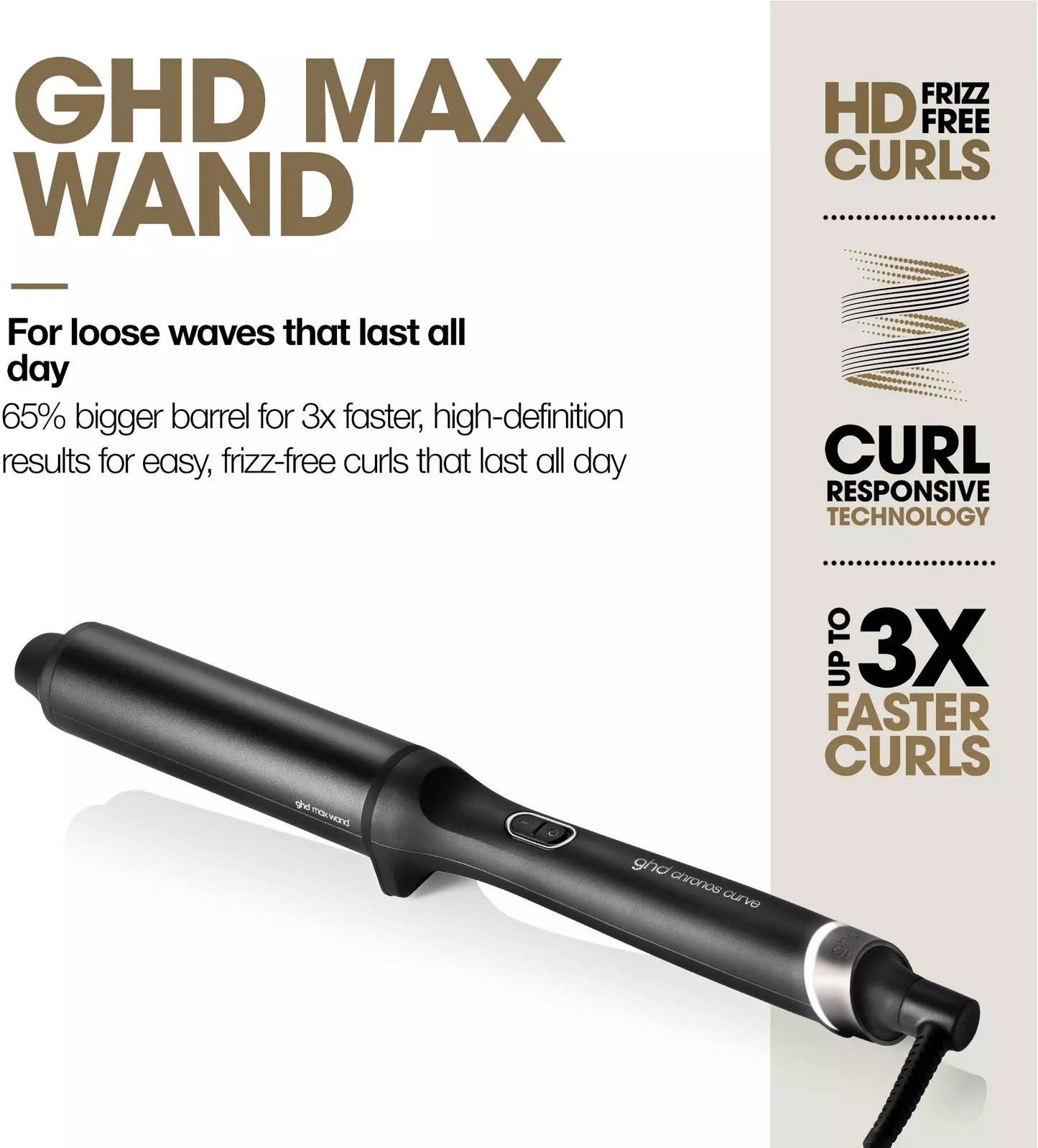 ghd Chronos Curve Max Wand